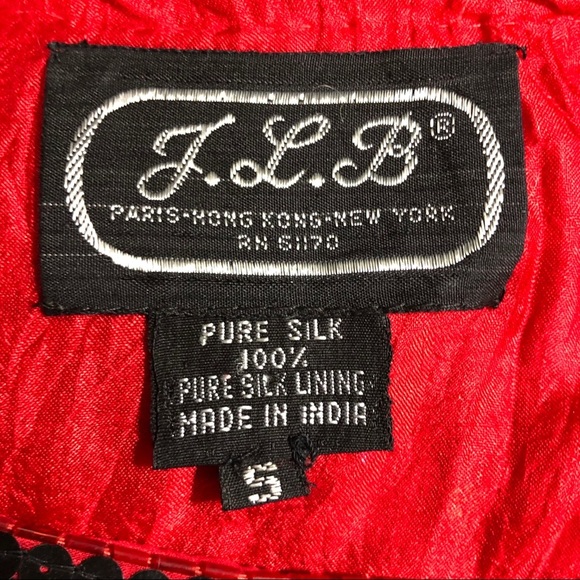 Vintage sequin beaded top - Picture 6 of 6